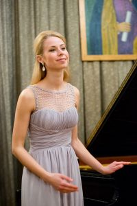 Anna Lipiak - The 1245th Liszt Evening, Music and Literature Club in Wroclaw 20th March  2017<br>Photo by Andrzej Solnica.